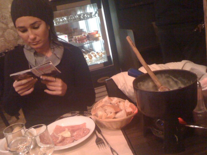 La Cataldo in cucina, rigorosamente&nbsp;Scavolini