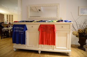 I libri di Tranquillo e Buffa per le magliette benefiche pro admo